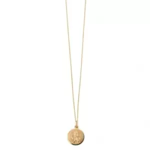 Image of Elements 9ct Yellow Gold St Christopher Pendant GP968