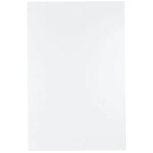 Image of IT Kitchens White Country Style Clad on base panel 591 mm