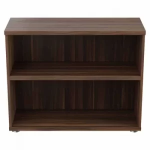 image of TC Office Regent Low Storage Unit 800mm, Dark Walnut