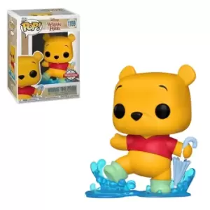 image of Disney Winnie the Pooh in the Rain EXC Funko Pop! Vinyl