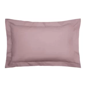 image of Bedeck of Belfast 200 Thread Count Pima Cotton Plain Dye Oxford Pillowcase, Thistle