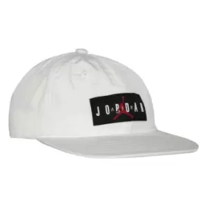 Image of Air Jordan Logo Ballcap Unisex Junior - White