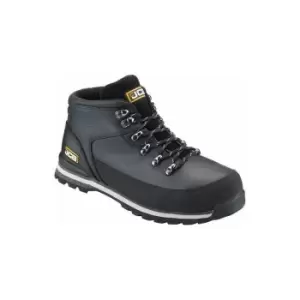 Image of JCB 3CX Safety Hiker Waterproof Work Boots Black Wider Fitting - Size 8