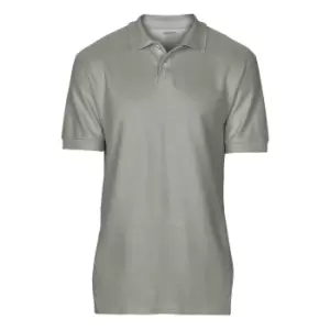 image of Gildan Softstyle Mens Short Sleeve Double Pique Polo Shirt (2XL) (Sport Grey (RS))