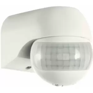 Image of Loops - IP44 Outdoor Wall Mounted pir Light Switch 12m Range Motion Sensor 1000W White