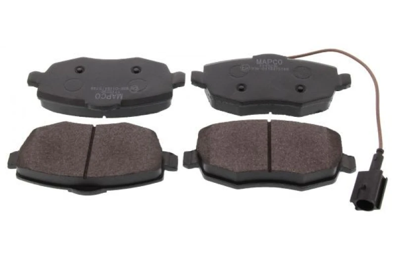 Image of MAPCO 6904 Brake pad set Front Axle, with integrated wear sensor Brake Pad Set,disc brake (402)