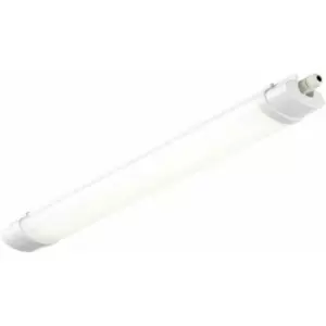 image of Loops - 2ft IP65 Batten Light Fitting - 18W Daylight White LED - Daisychain Compatible