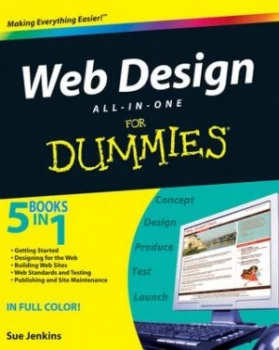 Image of Web Design All In One for Dummies by Sue Jenkins Paperback