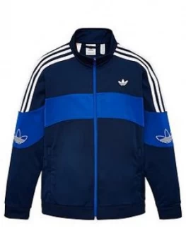 Image of Boys, adidas Originals Bandrix Track Top - Indigo, Size 11-12 Years