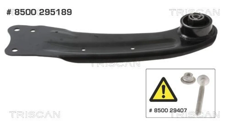Image of TRISCAN Suspension arm TRISCAN 8500 295189