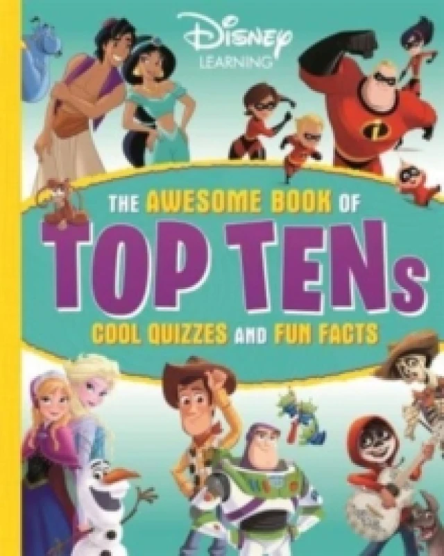 Image of Disney Learning: The Awesome Book of Top Tens Paperback / softback