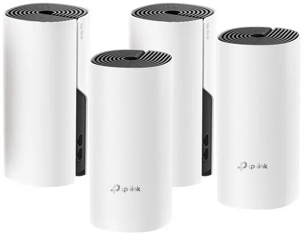 Image of TP Link DECO M4 AC1200 Whole Home Mesh WiFi System (4 Pack) DECO M4(4-PACK)-KTS