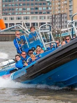 Image of Virgin Experience Days Thames Jet Boat Rush and Three Course Meal for Two at Marco Pierre White's London Steakhouse Co, One Colour, Women
