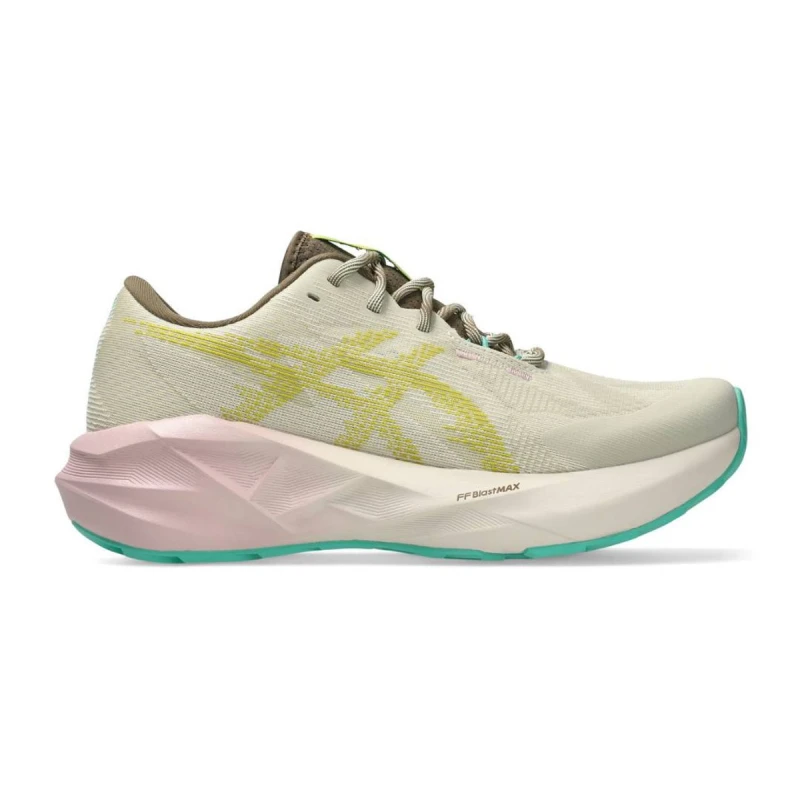 Image of Asics Novablast 5 TR Nature Bathing Beige Yellow SS26 Women, Size 38 - EUR
