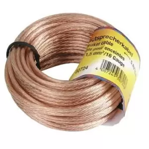 Image of Hama 00030725 audio cable 10 m Transparent