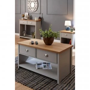 image of Lancaster 2 Drawer Coffee Table