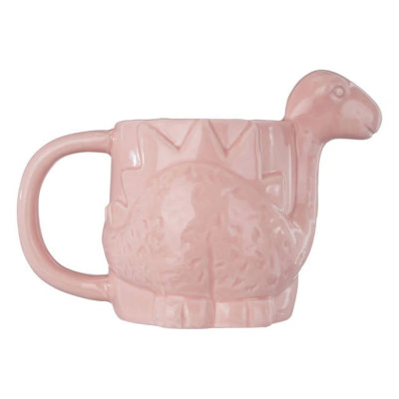 Image of Premier Housewares Gigil Dinosaur Animal Ceramic Mug Pink unisex