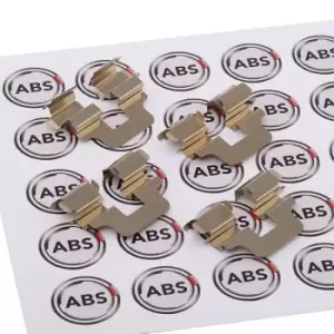 Image of A.B.S. Accessory Kit, disc brake pads MERCEDES-BENZ 1247Q 0041247000,A0041247000