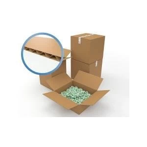 Image of Original Packing Cardboard Box Brown Pack of 10