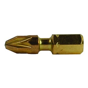 Image of Makita B 28450 Impact Gold Driver Pozi NO2 25mm Pack of 2