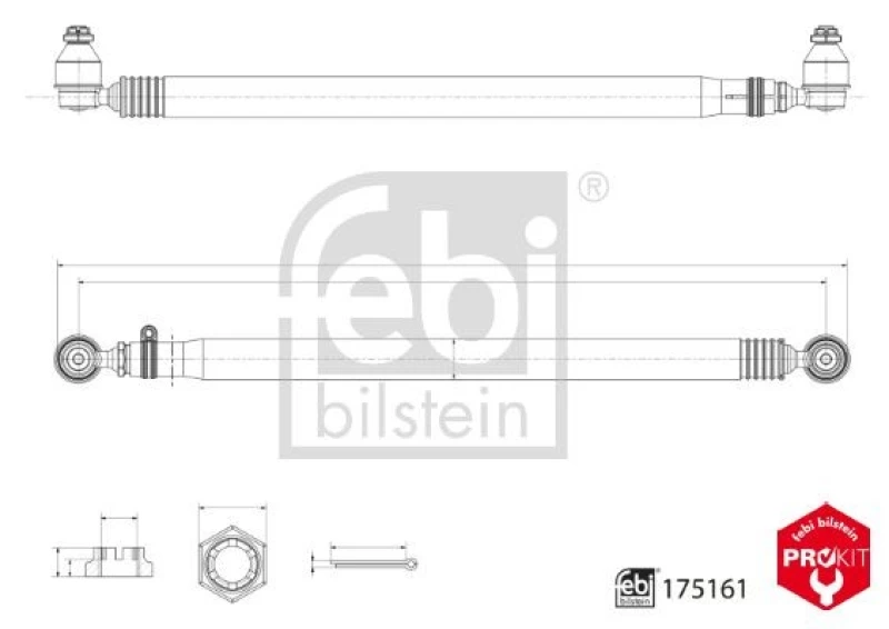Image of Engine mount FEBI BILSTEIN 175256