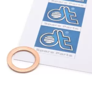 Image of DT Spare Parts Oil Drain Plug Gasket 9.01028 Oil Drain Plug Seal,Drain Plug Gasket VW,AUDI,MERCEDES-BENZ,Golf IV Schragheck (1J1),POLO (9N_)