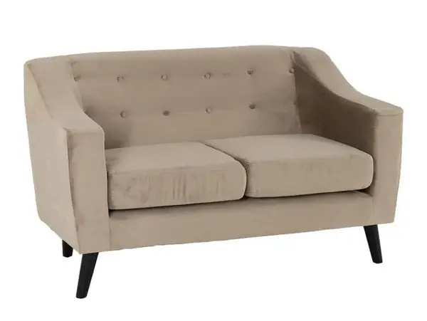 image of Seconique Ashley Oyster Velvet 2 Seater Sofa