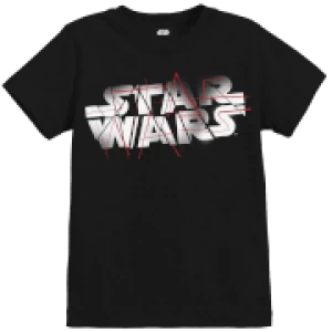 Image of Star Wars The Last Jedi Spray Kid's Black T-Shirt - 11 - 12 Years - Black
