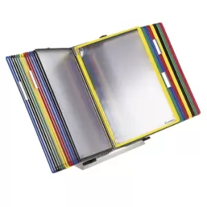 Image of Tarifold Clear view panel desktop holder, complete set, with 30 x A4 panels, pack of 1