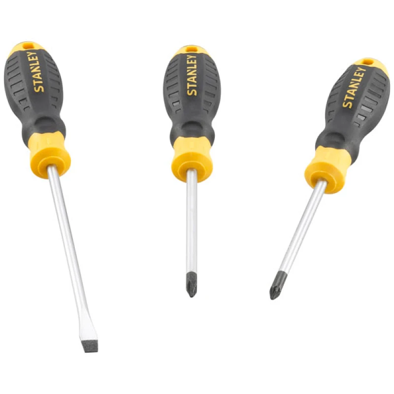 Image of Stanley STANLEY Hand Tools CUSHION GRIP Screwdriver Set, 8 Piece STY-STHT16167-0
