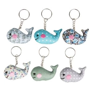 Image of Sass & Belle Vintage Mini Whale (1 Random Supplied) Keyring