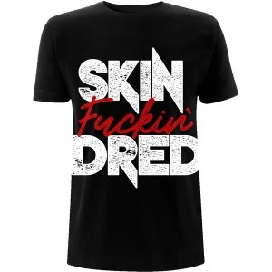 Image of Skindred - Skin Funkin' Dred Unisex Large T-Shirt - Black