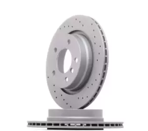 Image of ZIMMERMANN Brake disc BMW 150.1289.52 34211165563,34216855154,34216864056 Brake rotor,Brake discs,Brake rotors