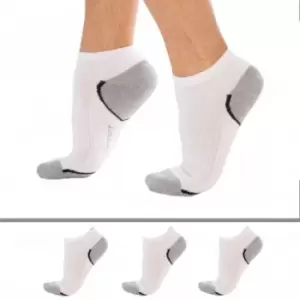 Image of DIM 3 Pack Sport Socks - White 39/42