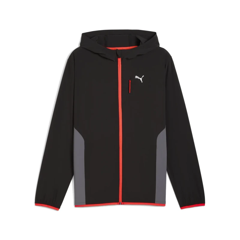 Image of Puma Mens Flex Woven Tracksuit Black/Grey male M
