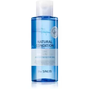 image of The Saem Natural Condition Sparkling Eye and Lip Makeup Remover for Sensitive Skin 155 ml