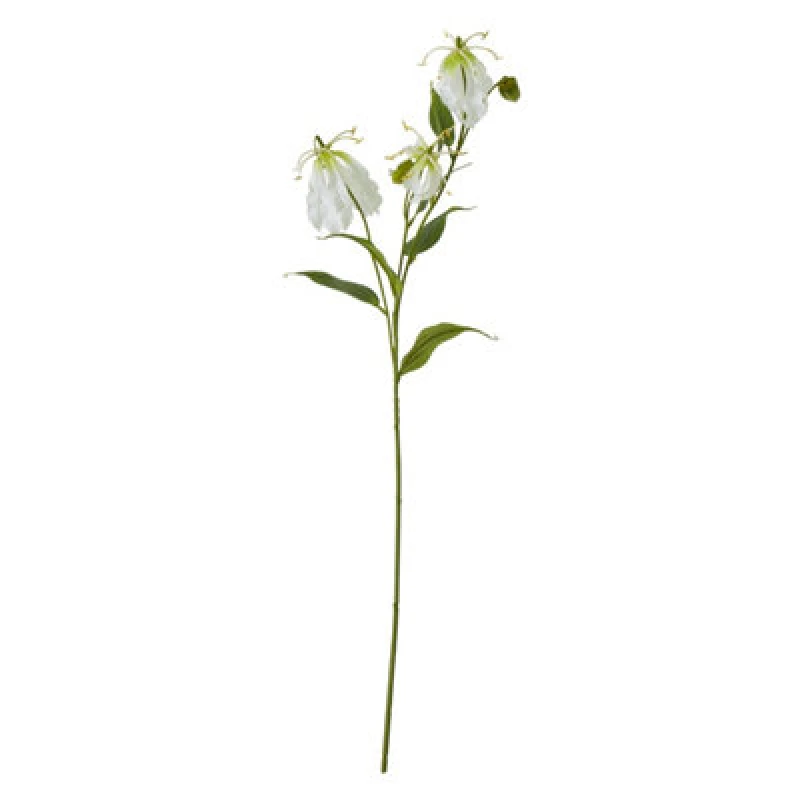 Image of Hill Interiors Gloriosa Spray Artificial Flower Cream (One Size)