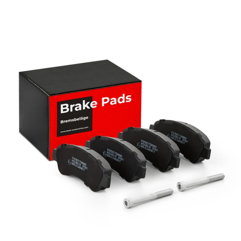 Image of RIDEX 402B0192 Brake pad set Rear Axle, excl. wear warning contact, with slide rails, with anti-squeak plate Brake Pad Set,disc brake (402)