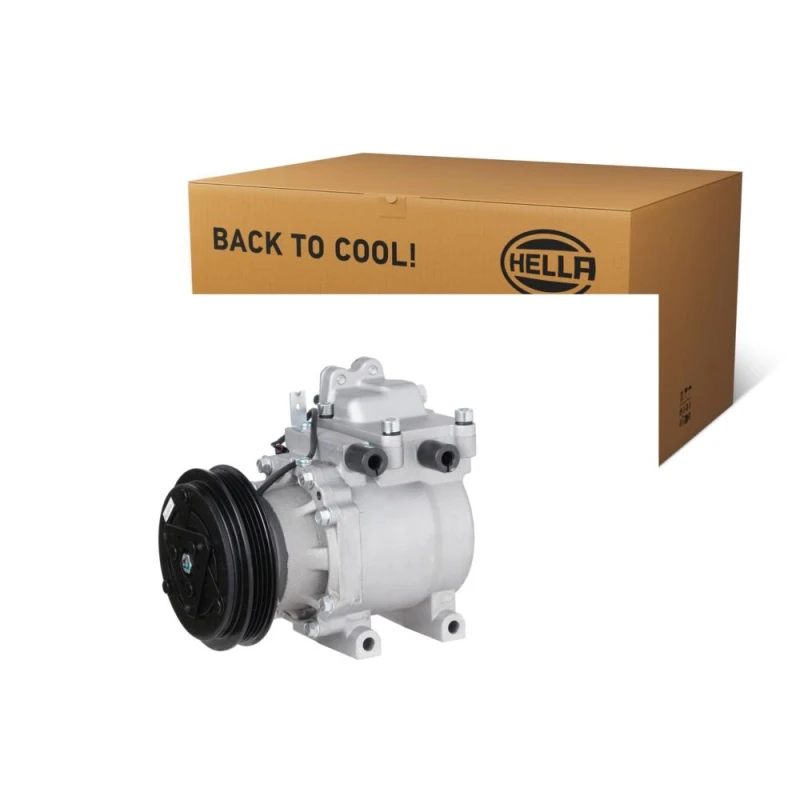 Image of HELLA Air conditioning compressor HELLA 8FK 366 201-231