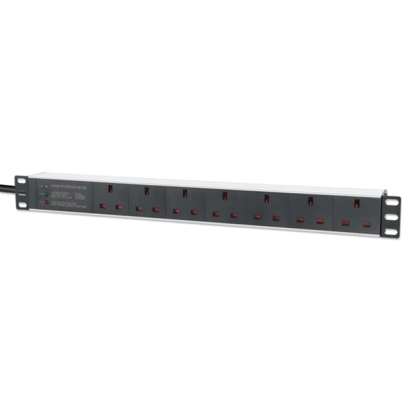 Image of Intellinet 19" PDU 1U 7-WAY UK AC
