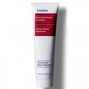 Image of Korres Wild Rose Petal Soft Cream Exfoliator 150ml