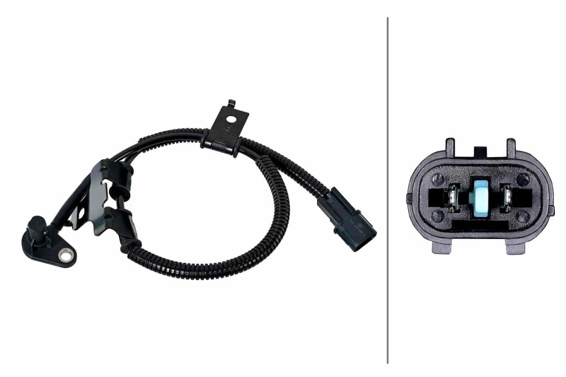 Image of HELLA ABS sensor HELLA 6PU 358 252-121