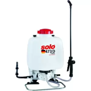 image of Classic 473D Knapsack Garden Pressure Sprayer 10 Litre with Diaphragm Pump - Solo