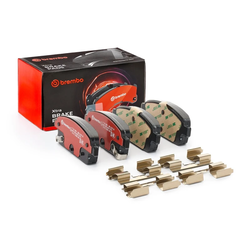Image of BREMBO Brake pad set BREMBO P 59 080X