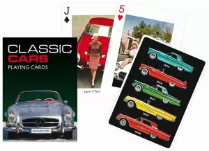 Image of Classic Cars Collectors Playing Cards