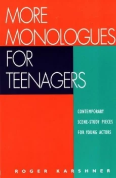 Image of More Monologues for Teenagers by Roger Karshner Paperback