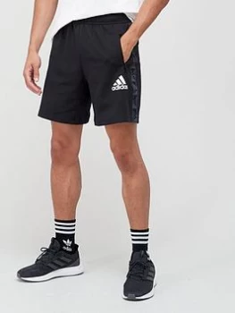 Image of adidas Tape Shorts - Black/White Size XS Men