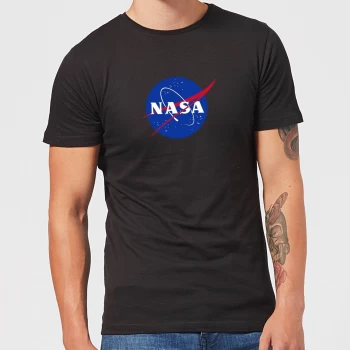 Image of NASA Logo Insignia T-Shirt - Black - XS - Black