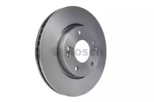 Image of Bosch 0986479460 Front Axle Brake Disc Set Replaces 51712 1D100