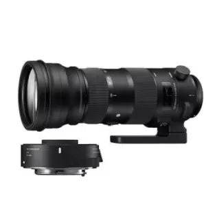 image of Sigma 150-600mm f/5-6.3 S DG OS HSM S Lens Nikon Fit with TC-1401 1.4x Converter